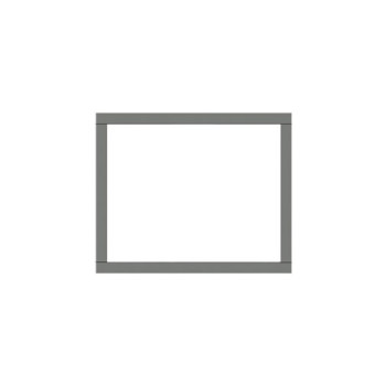 Aro tripartido para recuperador calor Solzaima Orion Eco 70 cinza Aro tripartido para recuperador calor Solzaima Orion Eco 70 cinza