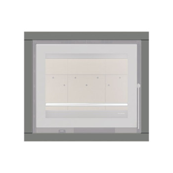 Aro tripartido para recuperador calor Solzaima Urano Eco 60 cinza Aro tripartido para recuperador calor Solzaima Urano Eco 60 cinza