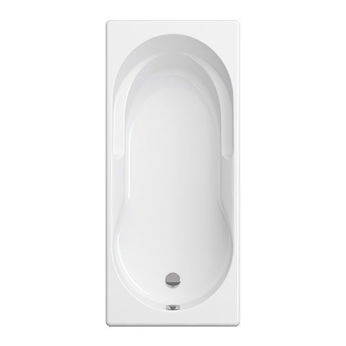 Banheira acrílica Sanitana Helena 1600 x 700 mm com superfície antiderrapante Banheira acrílica Sanitana Helena 1600 x 700 mm com superfície antiderrapante