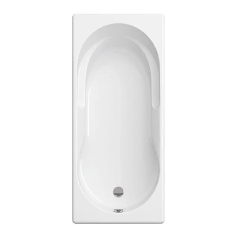 Banheira acrílica Sanitana Helena 1600 x 700 mm com superfície antiderrapante Banheira acrílica Sanitana Helena 1600 x 700 mm com superfície antiderrapante