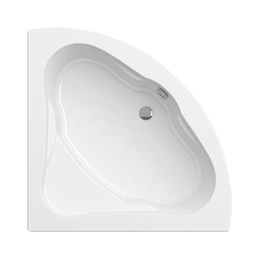 Banheira acrílica Sanitana Rute 1370 x 1370 mm branca Banheira acrílica Sanitana Rute 1370 x 1370 mm branca