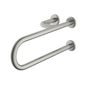 Barra apoio fixa 600 mm direita para lavatório