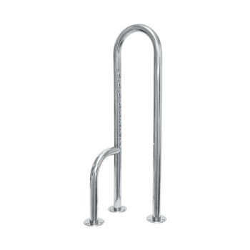 Barra apoio fixa 800 mm esquerda para sanita