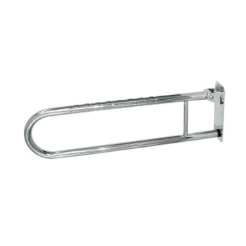 Barra apoio rebatível 700 mm direita para sanita