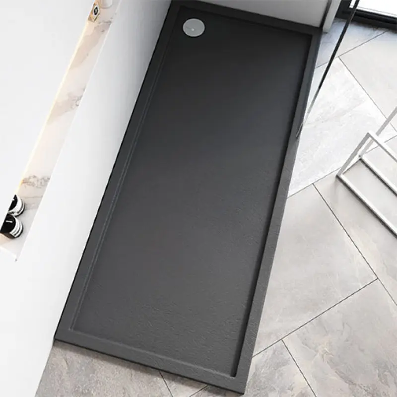 Base duche acrílica B10 Evolution Slate 800 x 800 x 55 mm antracite Base duche acrílica B10 Evolution Slate 800 x 800 x 55 mm antracite