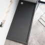 Base duche acrílica B10 Evolution Slate 800 x 800 x 55 mm antracite
