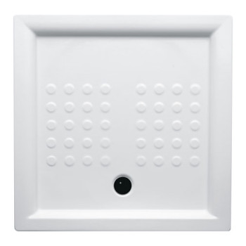 Base duche cerâmica Sanitana Julieta 900 x 900 x 80 mm de pousar Base duche cerâmica Sanitana Julieta 900 x 900 x 80 mm de pousar