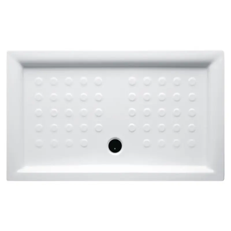 Base duche cerâmica Sanitana Juliete 1200 x 700 x 80 mm de pousar