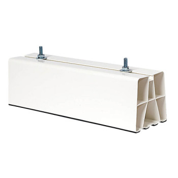 Base pavimento PVC 450 x 100 mm com fixação para ar condiconado Base pavimento PVC 450 x 100 mm com fixação para ar condiconado