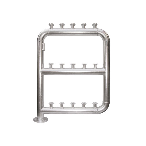 Bateria galvanizada 4 cont 2Filas 2` Bateria galvanizada 4 cont 2Filas 2`