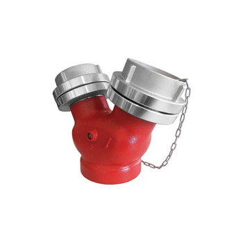 Boca incêndio siamesa Grupo Incêndios 2 saídas 4"