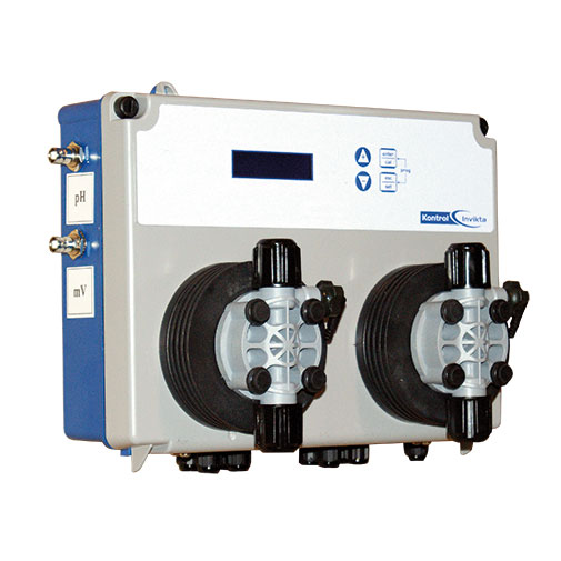 Bomba doseadora peristáltica Seko Invikta Doble 5 bar-5 l/h pH e Cl Bomba doseadora peristáltica Seko Invikta Doble 5 bar-5 l/h pH e Cl