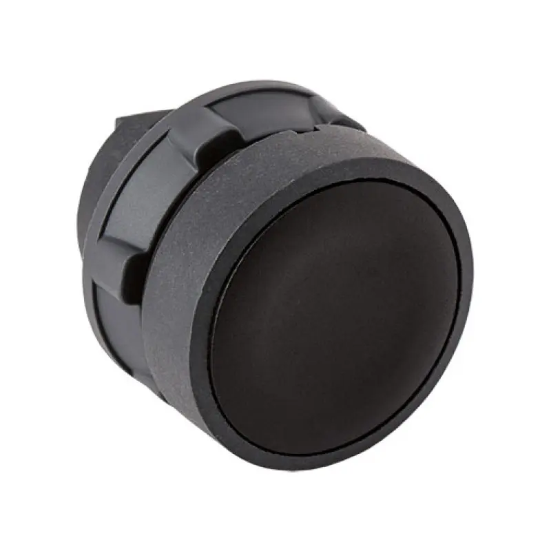 Botão comando preto 22mm ZB5AA2 Botão comando preto 22mm ZB5AA2