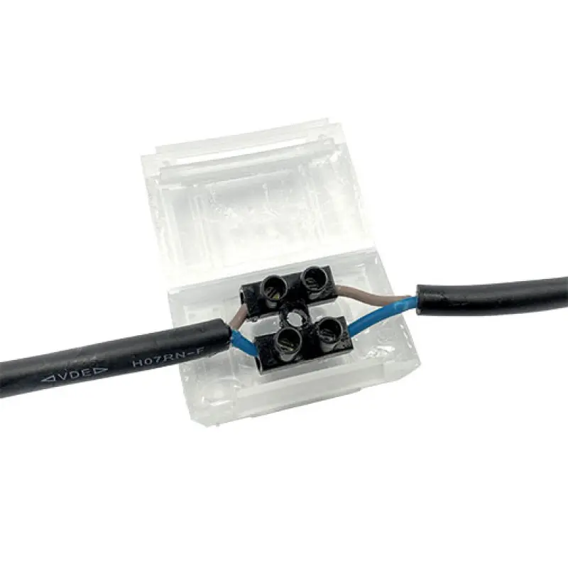 Caixa gel isolante para 3 cabos 1-6 mm2 Caixa gel isolante para 3 cabos 1-6 mm2
