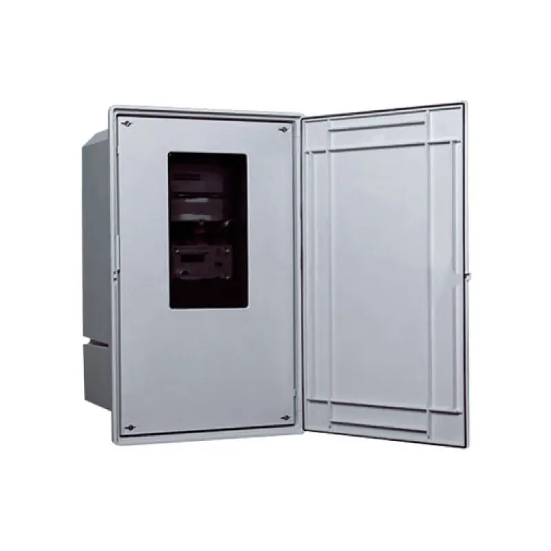 Caixa TEV KVOTBOX IP44 cinzento contador monofásico/trifásico Caixa TEV KVOTBOX IP44 cinzento contador monofásico/trifásico