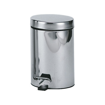 Caixote lixo Nofer 3 L inox Caixote lixo Nofer 3 L inox