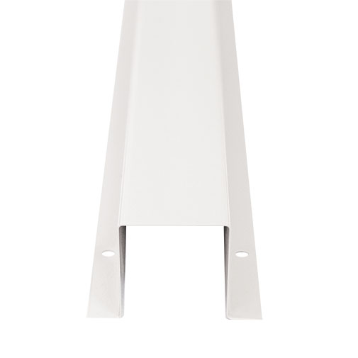Calha metálica em U 33 x 33 x 33 mm 2 m