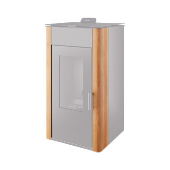 Capa Fuji oak para salamandra pellets Solzaima Hidro 17 kW