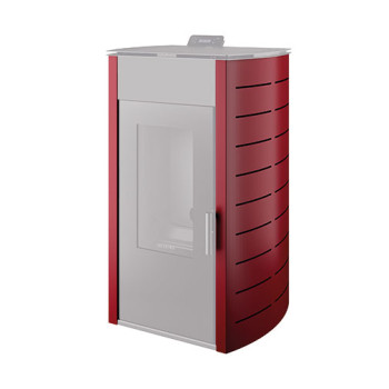 Capa K2 bordeaux para salamandra pellets Solzaima Hidro 17 kW Capa K2 bordeaux para salamandra pellets Solzaima Hidro 17 kW