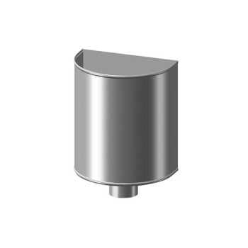 Capitel 90mm p/cal.inox brilho Capitel 90mm p/cal.inox brilho
