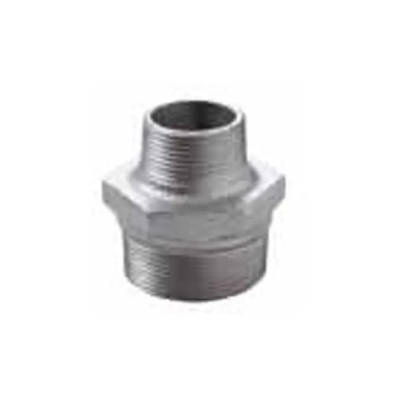 Casquilho duplo redução galvanizado 1.1/2" x 1"