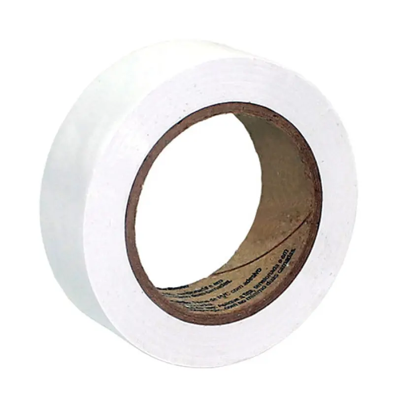 Cinta autoadesiva Isopipe UV 50 mm branca rolo 10 m