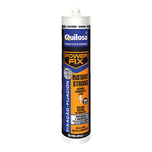 Cola e veda Quilosa Power Fix 295 g branco