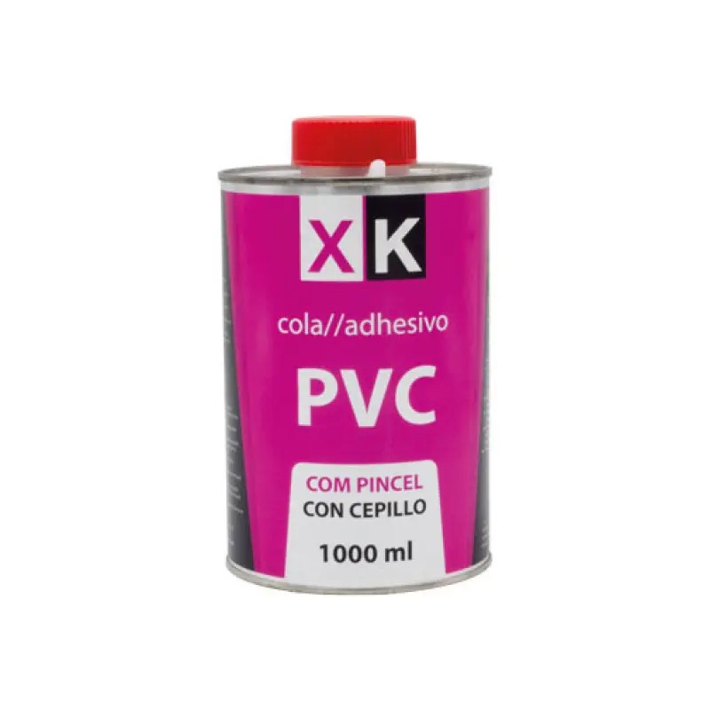 Cola PVC XK 1 L com pincel Cola PVC XK 1 L com pincel