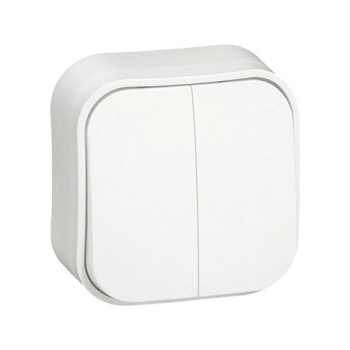 Comutador lustre Legrand Série Forix 10AX branco Comutador lustre Legrand Série Forix 10AX branco