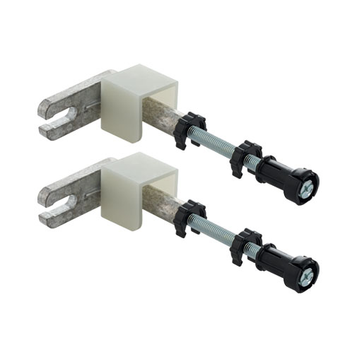 Conjunto ancoradores à parede para estrutura interior Geberit Duofix Conjunto ancoradores à parede para estrutura interior Geberit Duofix