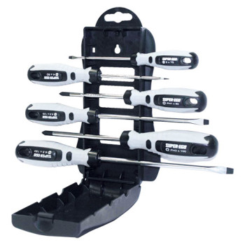 Conjunto Super-Ego com 6 chaves fendas