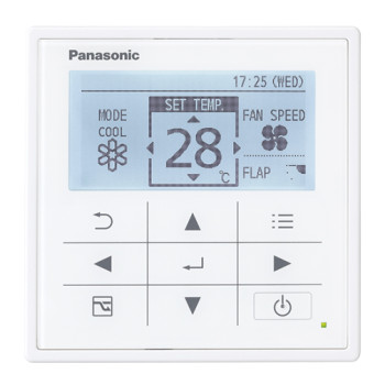Controlador remoto Panasonic com temporizador para PACi Controlador remoto Panasonic com temporizador para PACi