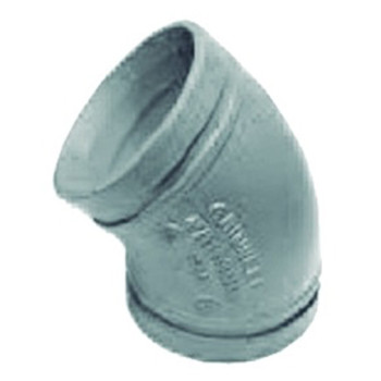 Curva 45º ranhurada Atusa 2.1/2" Curva 45º ranhurada Atusa 2.1/2"