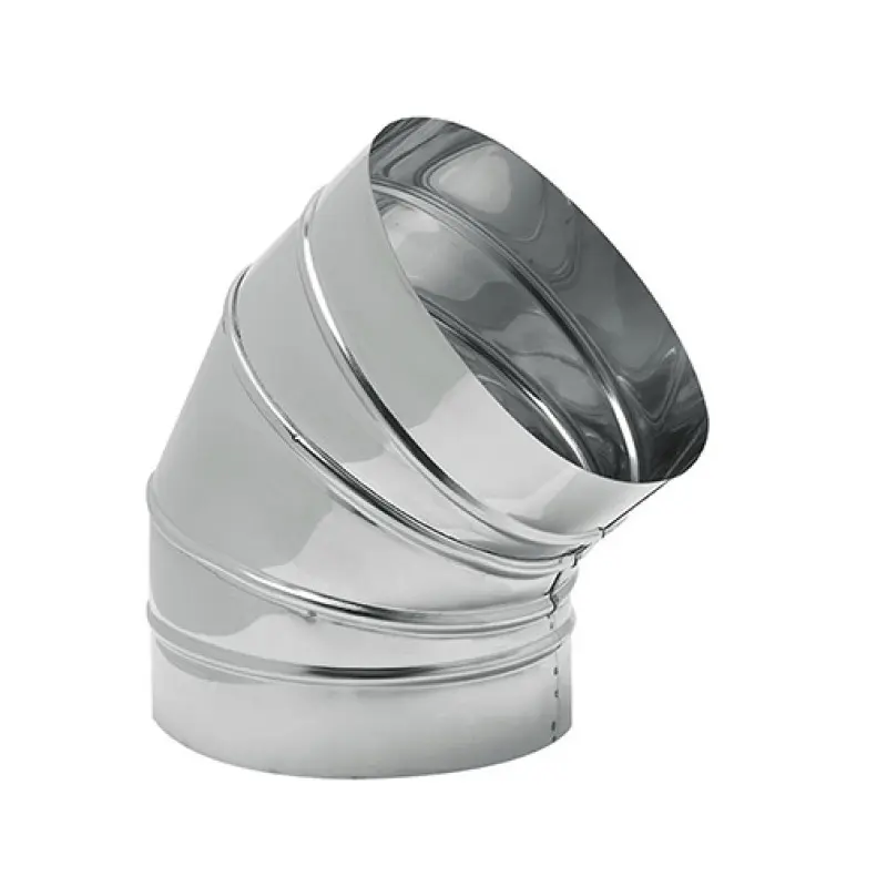 Curva 45º spiro 100 mm Curva 45º spiro 100 mm