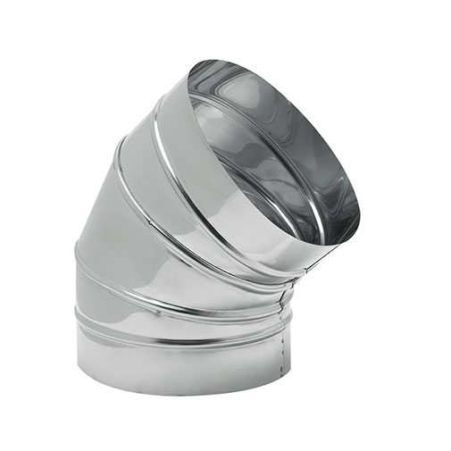 Curva 45º spiro 125 mm Curva 45º spiro 125 mm