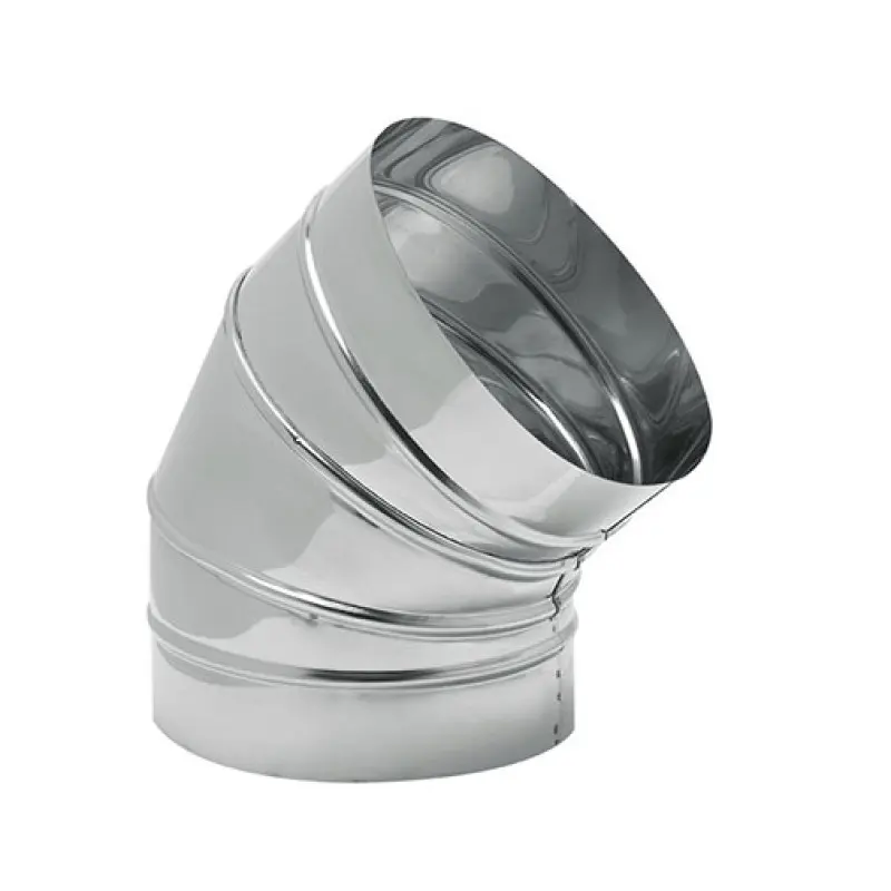 Curva 45º spiro 125 mm Curva 45º spiro 125 mm