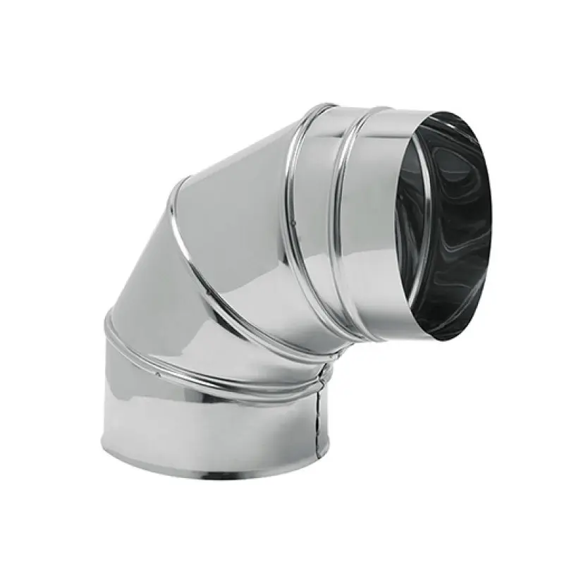 Curva 90º spiro 125 mm Curva 90º spiro 125 mm