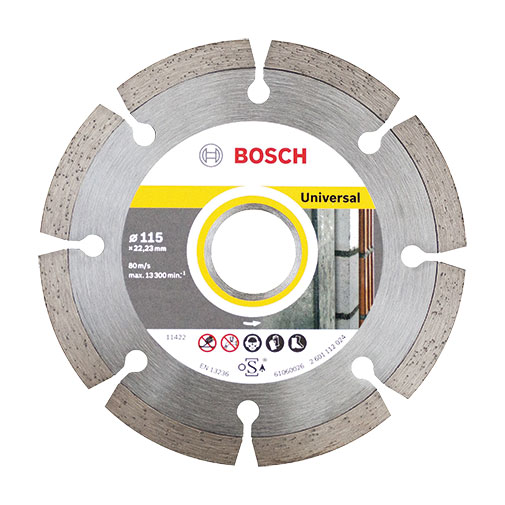 Disco corte diamante Standard Universal 115 mm Disco corte diamante Standard Universal 115 mm
