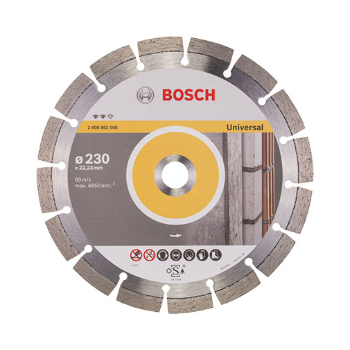 Disco corte diamante Standard Universal 230 mm Disco corte diamante Standard Universal 230 mm