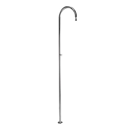 Duche exterior Kripsol DB100 inox 304 sem lava pés Duche exterior Kripsol DB100 inox 304 sem lava pés