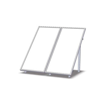 Estrutura aço galvanizado 1 painel AP 2600 horizontal Estrutura aço galvanizado 1 painel AP 2600 horizontal