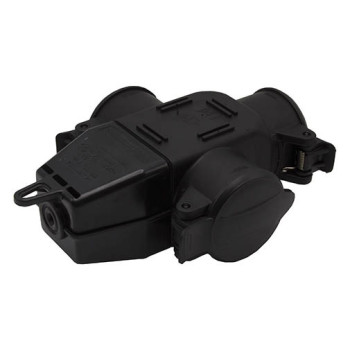 Ficha tripla schuko 16 A 250 V