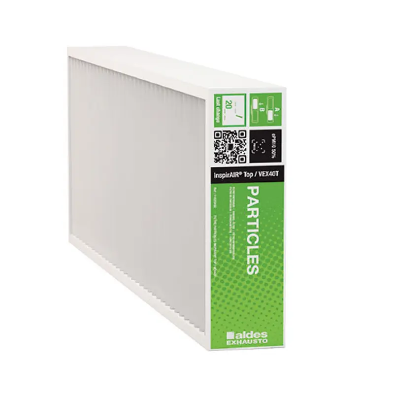 Filtro partículas e pó Aldes VMC InspirAIR Top/VEX40T