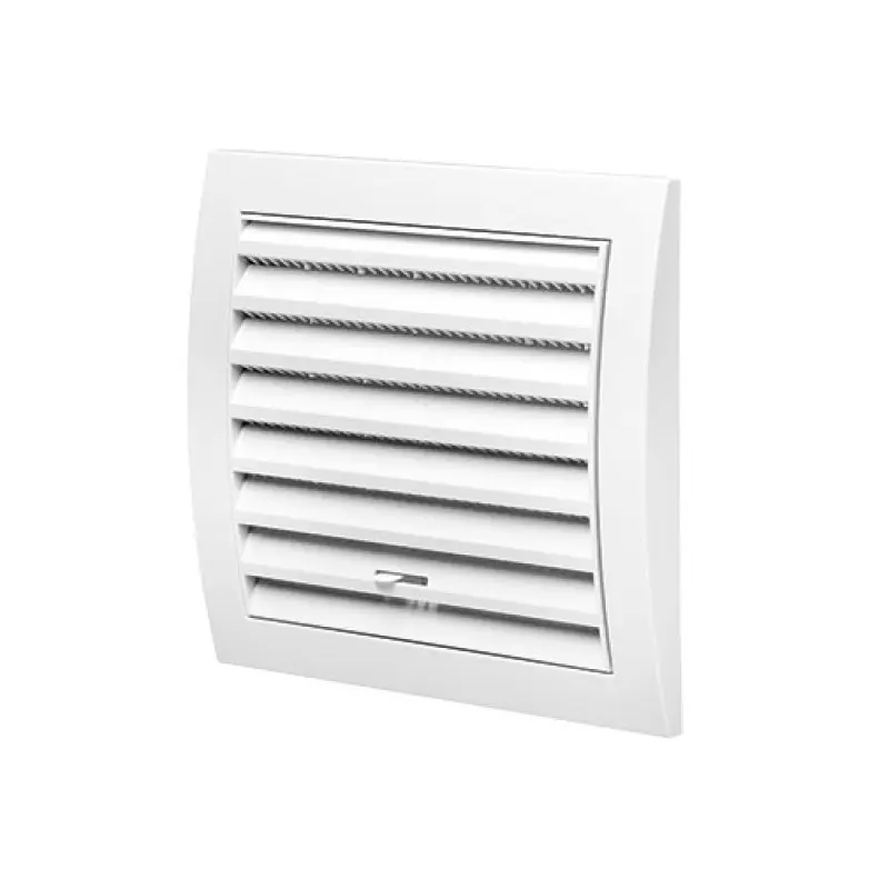 Grelha Design N12R 190 x 190 mm branca com inspeção Grelha Design N12R 190 x 190 mm branca com inspeção