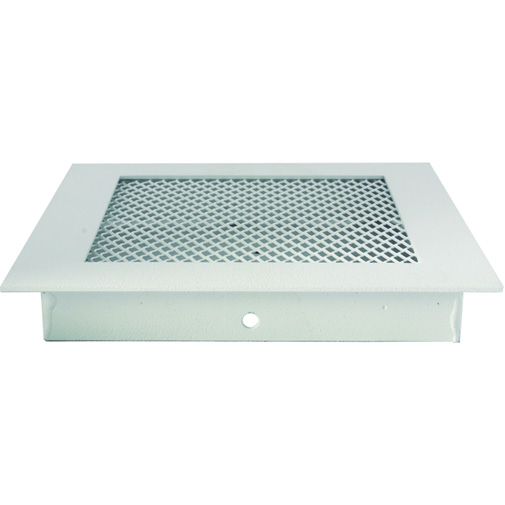 Grelha Eco 350 x 350 mm branca com aro Grelha Eco 350 x 350 mm branca com aro