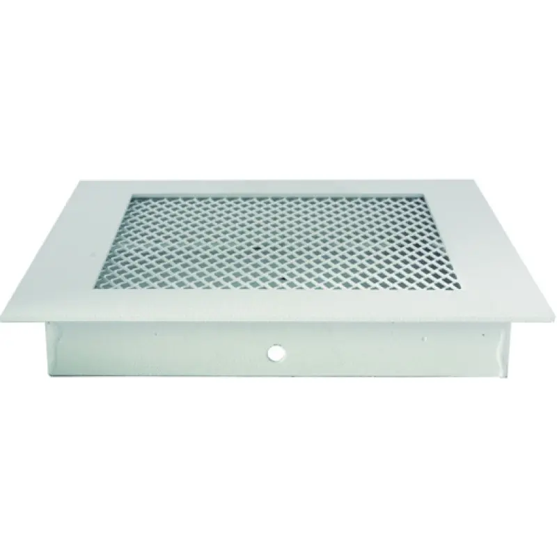 Grelha Eco 350 x 350 mm branca com aro Grelha Eco 350 x 350 mm branca com aro