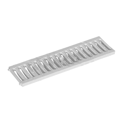 Grelha estampada aço galvanizado 1000 x 130 mm