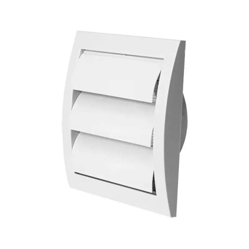 Grelha persiana ND12Z 190 x 190 x 125 mm branca Grelha persiana ND12Z 190 x 190 x 125 mm branca