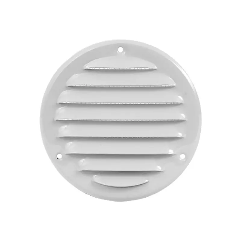 Grelha redonda exterior MR125 125 mm em metal Grelha redonda exterior MR125 125 mm em metal