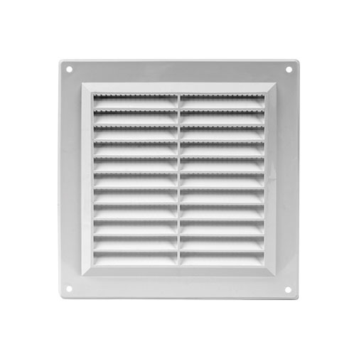 Grelha simples VR1515 150 x 150 mm branca Grelha simples VR1515 150 x 150 mm branca